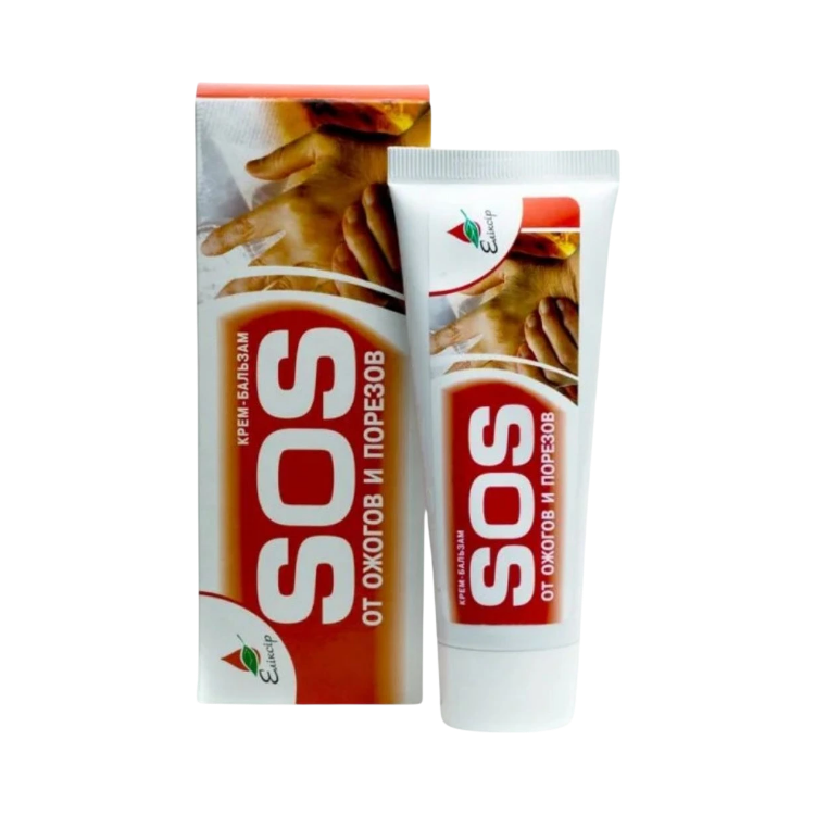 Obrázok z SOS balzam na popáleniny a rezné rany - 75 ml - Elixir