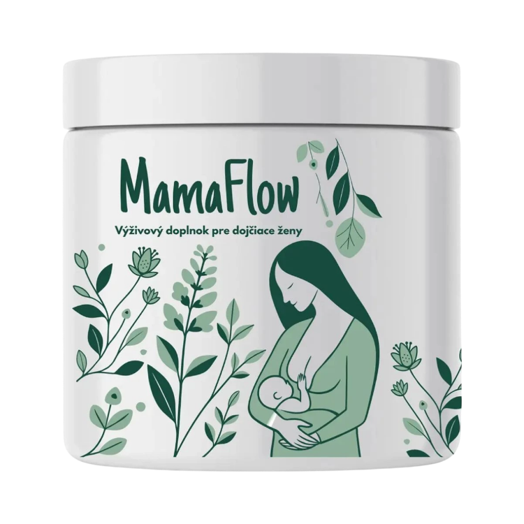 Obrázok z Podpora laktácie - výživový doplnok pre dojčiace mamy - 120 g - MamaFlow