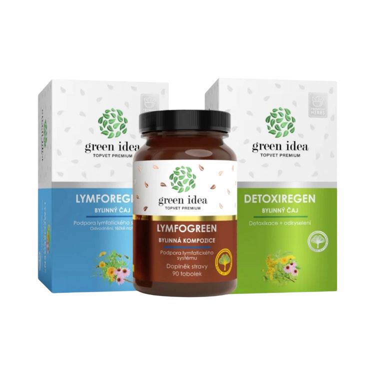 Obrázok z Zvýhodnený set Detox & Lymfa - Green idea