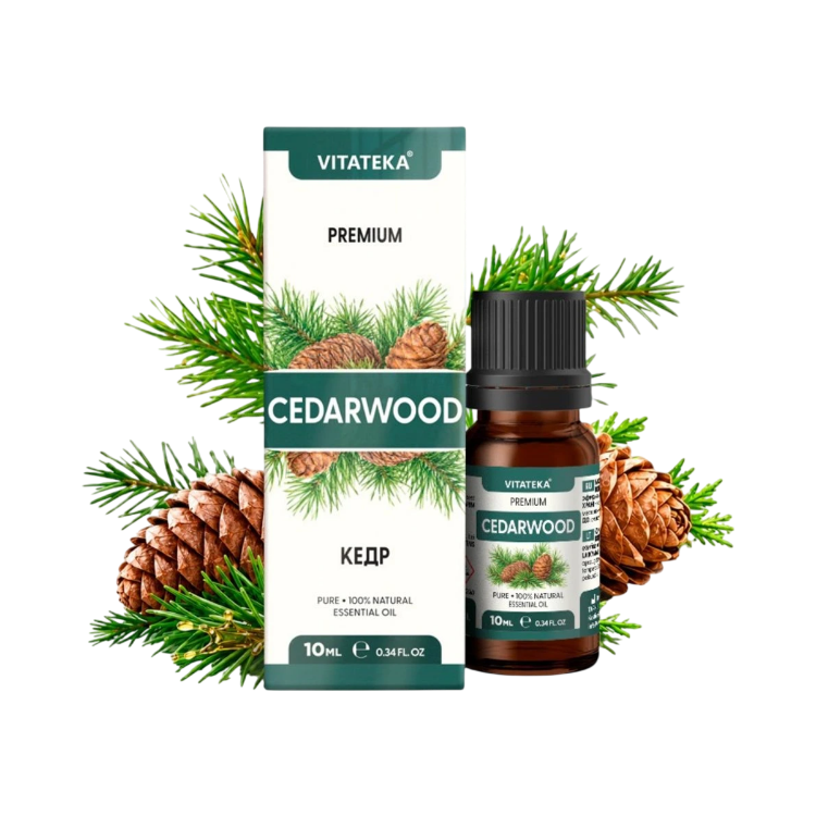 Obrázok z Cédrový esenciálny olej 100 % - 10 ml - Vitateka