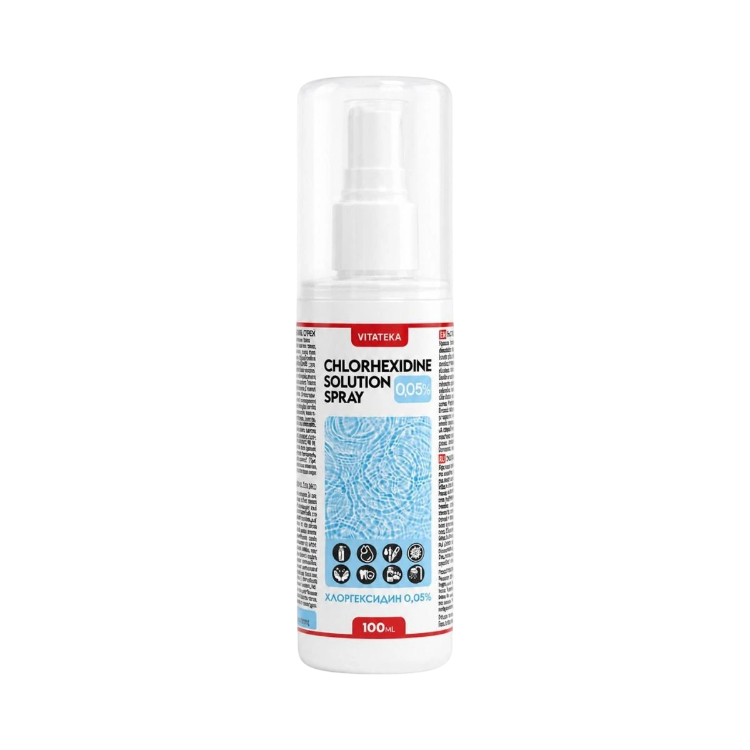 Obrázok z Chlórhexidínový roztok 0,05 % v spreji - 100 ml - Vitateka
