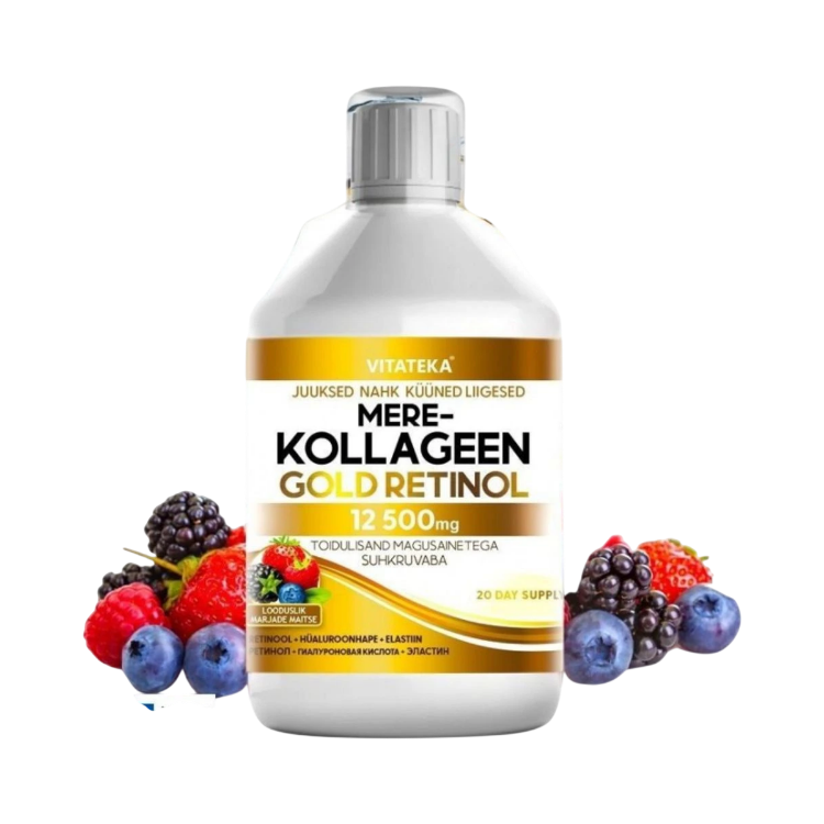 Obrázok z Morský kolagén Gold s retinolom 12 500 mg - 500 ml - Vitateka