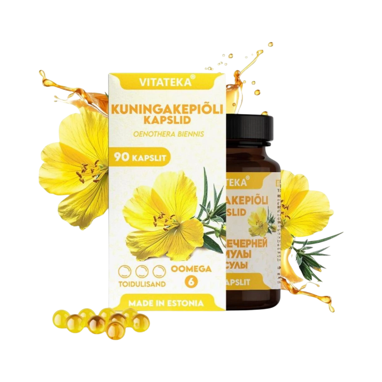 Obrázok z Pupalkový olej 500 mg - 90 kapsúl - Vitateka