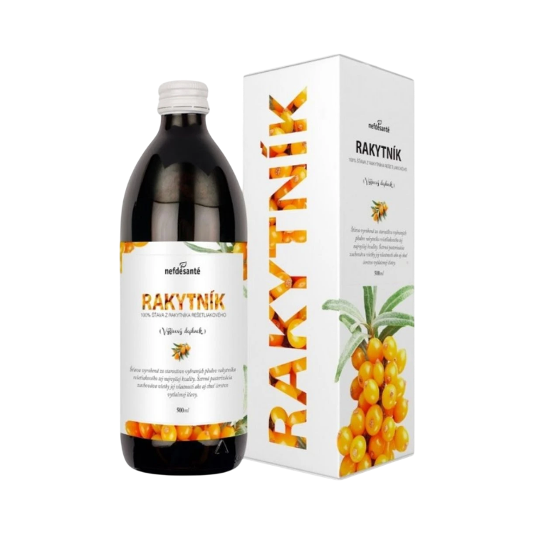 Obrázok z Rakytník šťava - 500 ml - Nefdesanté