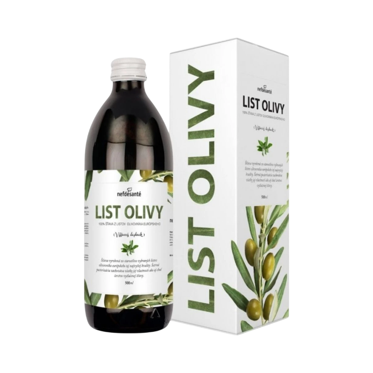 Obrázok z List olivy šťava - 500 ml - Nefdesanté