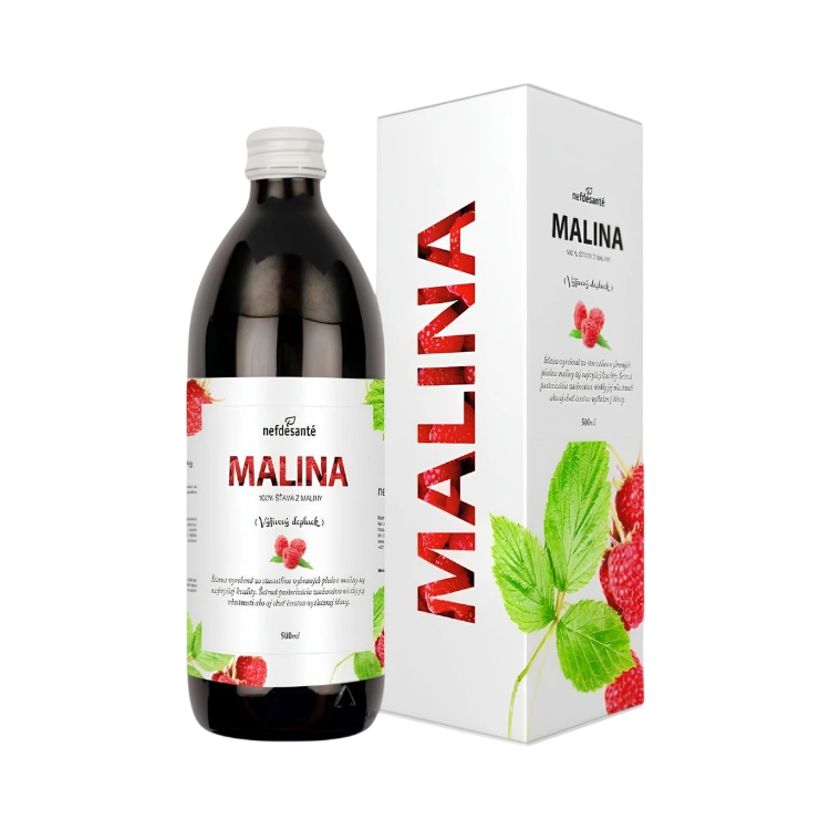 Obrázok z Malina šťava - 500 ml - Nefdesanté