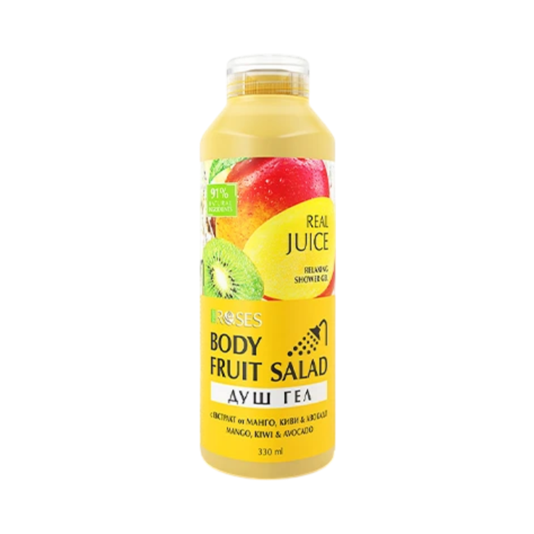Obrázok z FRUIT SALAD – Prírodný sprchový gél Mango, Kiwi & Avokádo 330 ml - NATURE OF AGIVA