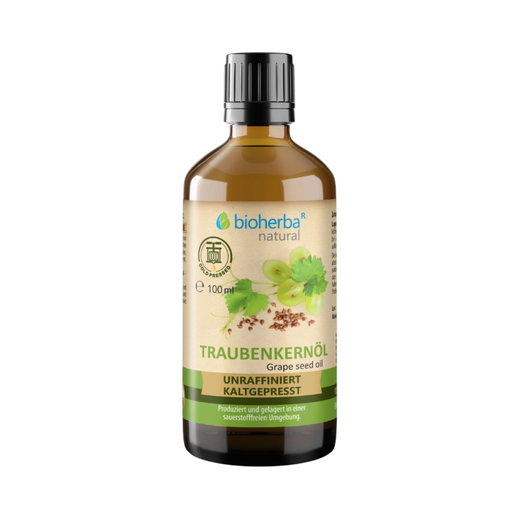 Obrázok z Hroznový olej lisovaný za studena - 100 ml - Bioherba