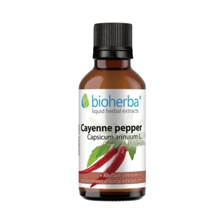 Obrázok z Paprika - tinktúra kvapky - 50 ml - Bioherba