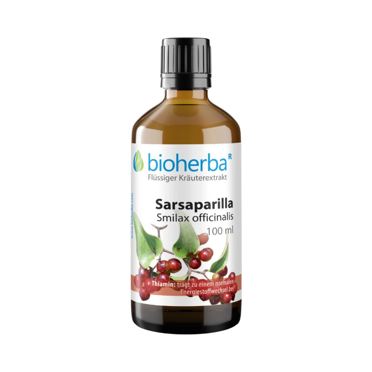 Obrázok z Sarsaparilla - tinktúra kvapky - 100 ml - Bioherba