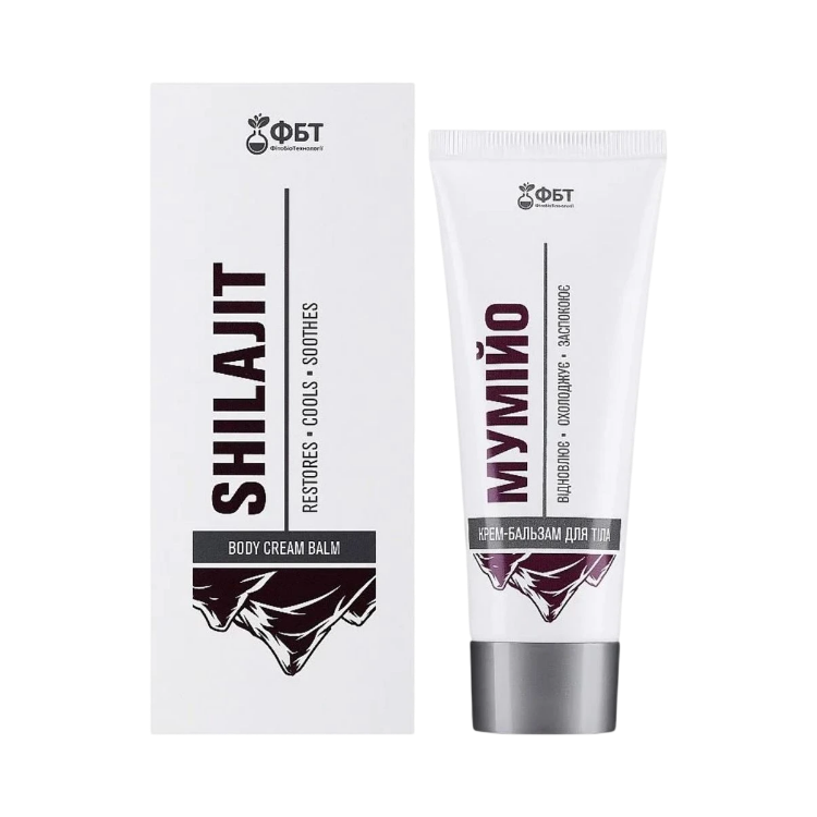 Obrázok z Telový krém-balzam Mumio s chladivým účinkom – 75 ml – FBT