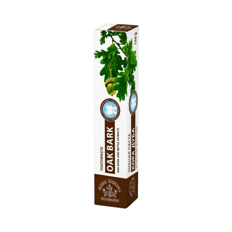 Obrázok z Zubná pasta s dubovou kôrou – 150 g – Herbal Traditions