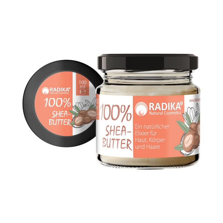 Obrázok z 100 % bambucké maslo na pokožku, telo a vlasy – 100 ml – Bioherba