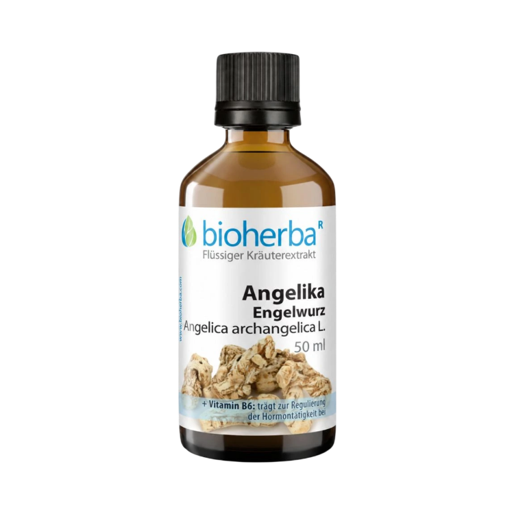 Obrázok z Angelika (Engelwurz) kvapky – tinktúra – 50 ml – Bioherba