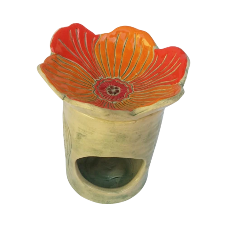 Obrázok z Aromalampa oranžový kvet múdrosti – Bioherba