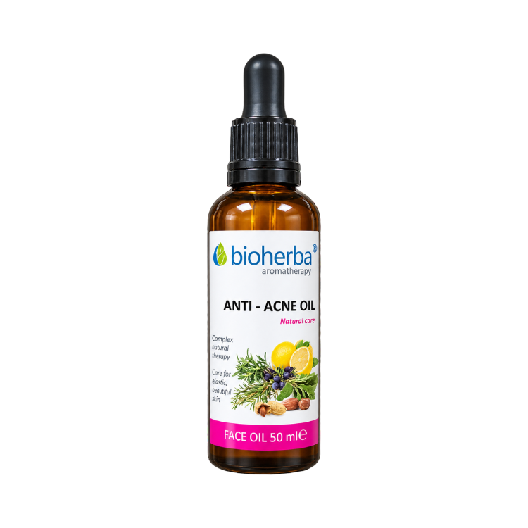 Obrázok z Pleťový olej na aknóznu pleť – 50 ml – Bioherba