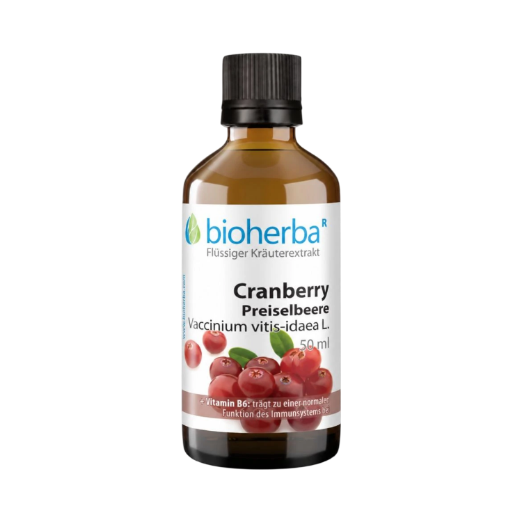 Obrázok z Brusnica (Preiselbeere) kvapky – tinktúra – 50 ml – Bioherba