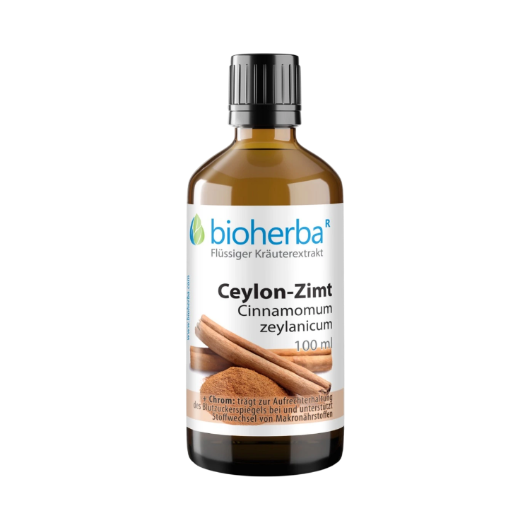 Obrázok z Cejlónska škorica kvapky – tinktúra – 100 ml – Bioherba