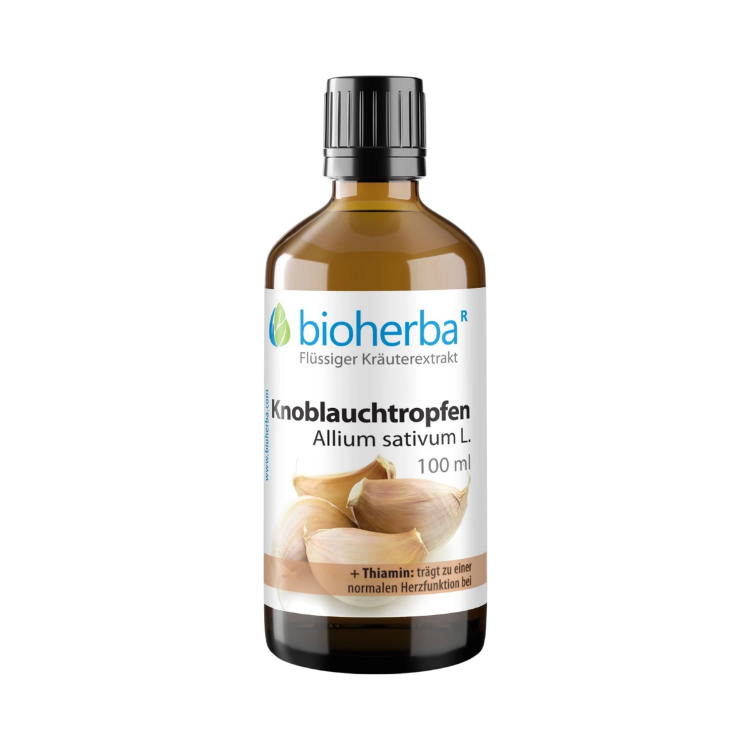Obrázok z Cesnak kvapky – tinktúra – 100 ml – Bioherba