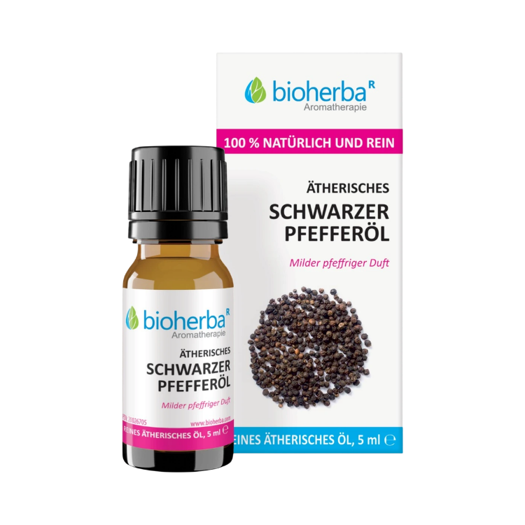 Obrázok z Esenciálny olej čierne korenie – 5 ml – Bioherba