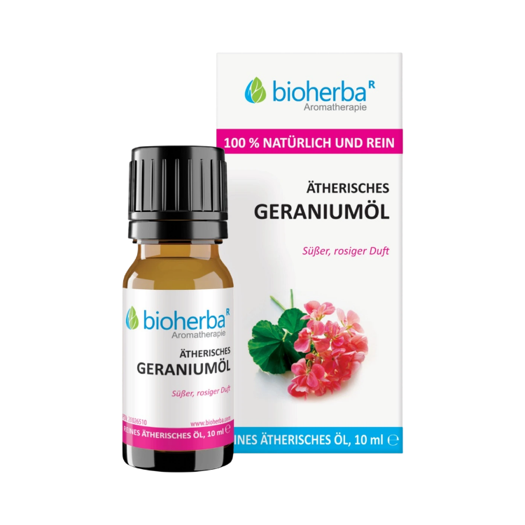 Obrázok z Esenciálny olej geránia – 10 ml – Bioherba