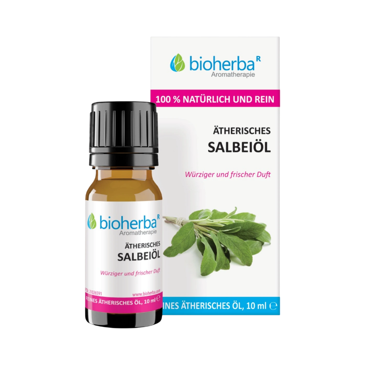 Obrázok z Esenciálny olej šalvia – 10 ml – Bioherba