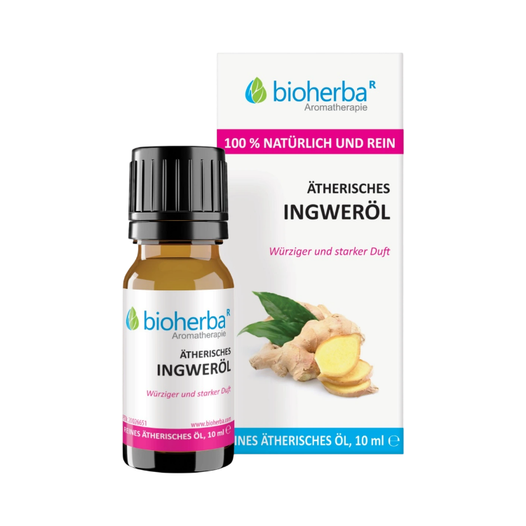 Obrázok z Esenciálny olej zázvor – 10 ml – Bioherba