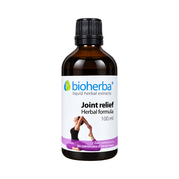 Obrázok z Bylinný komplex na kĺby Joint Relief – 100 ml – Bioherba