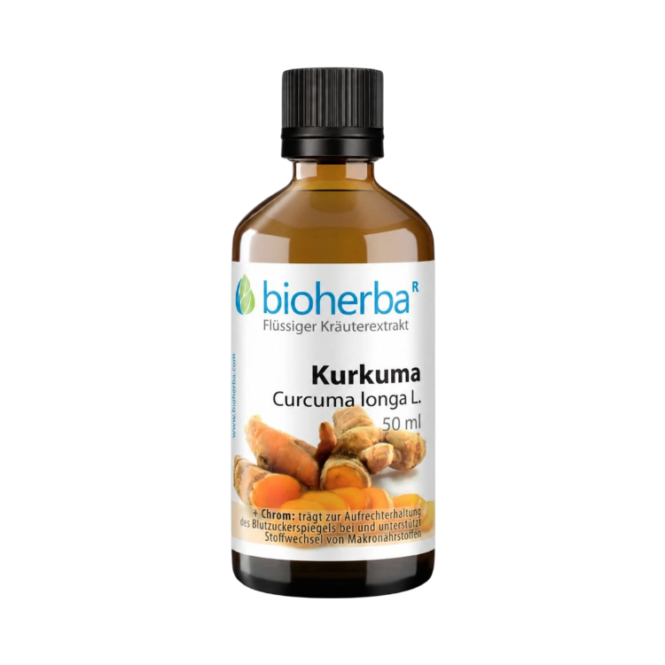 Obrázok z Kurkuma kvapky – tinktúra – 50 ml – Bioherba