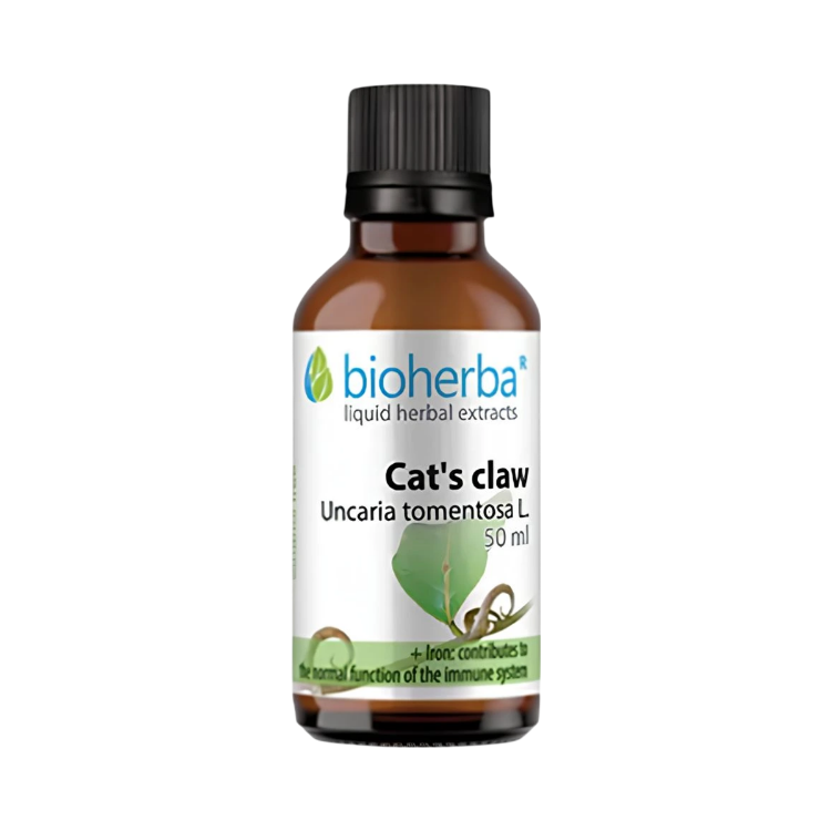 Obrázok z Mačací pazúr (Uncaria tomentosa) kvapky – tinktúra – 50 ml – Bioherba