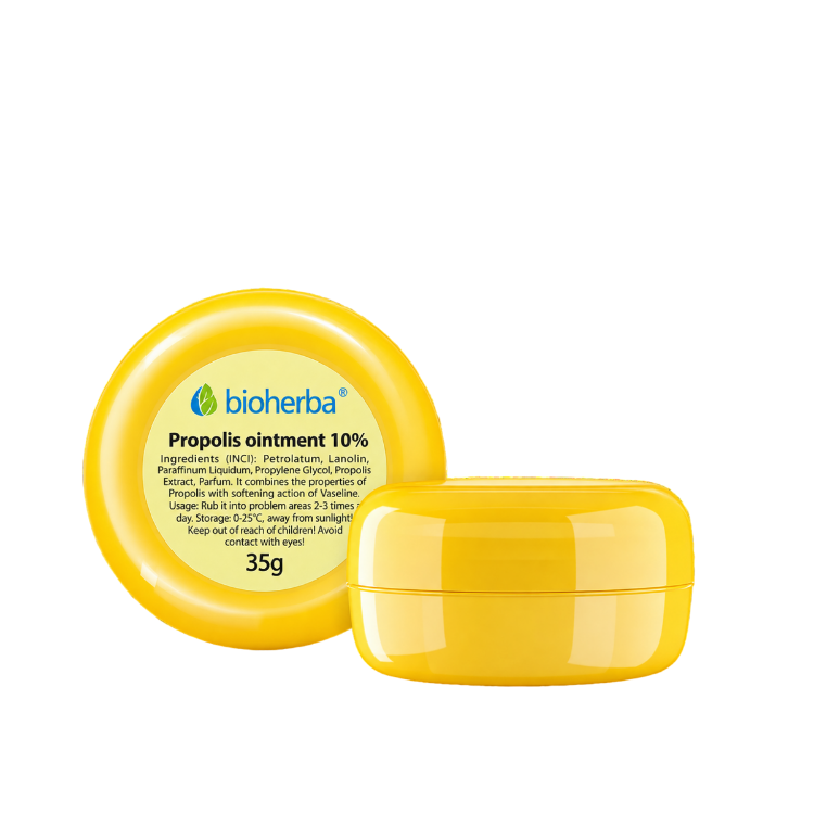 Obrázok z Propolisová masť 10 % – 35 g – Bioherba