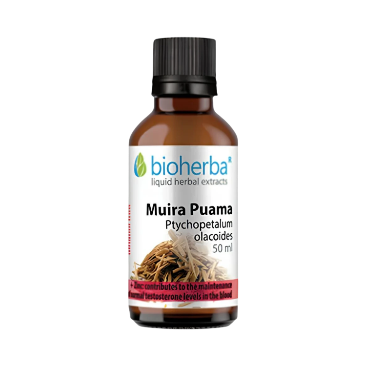 Obrázok z Muira Puama (Ptychopetalum olacoides) kvapky – tinktúra – 50 ml – Bioherba