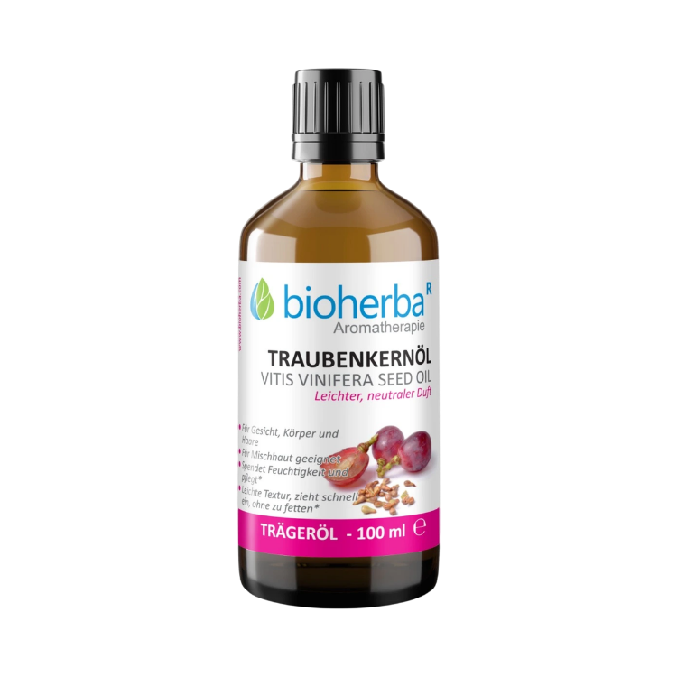 Obrázok z Olej z hroznových jadier – 100 ml – Bioherba