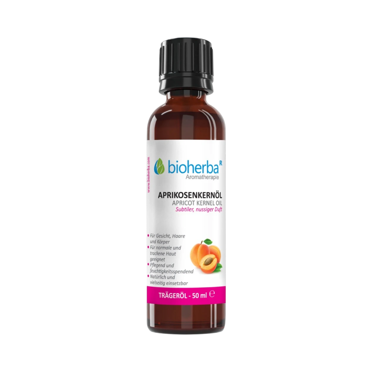 Obrázok z Olej z marhuľových jadier – 50 ml – Bioherba
