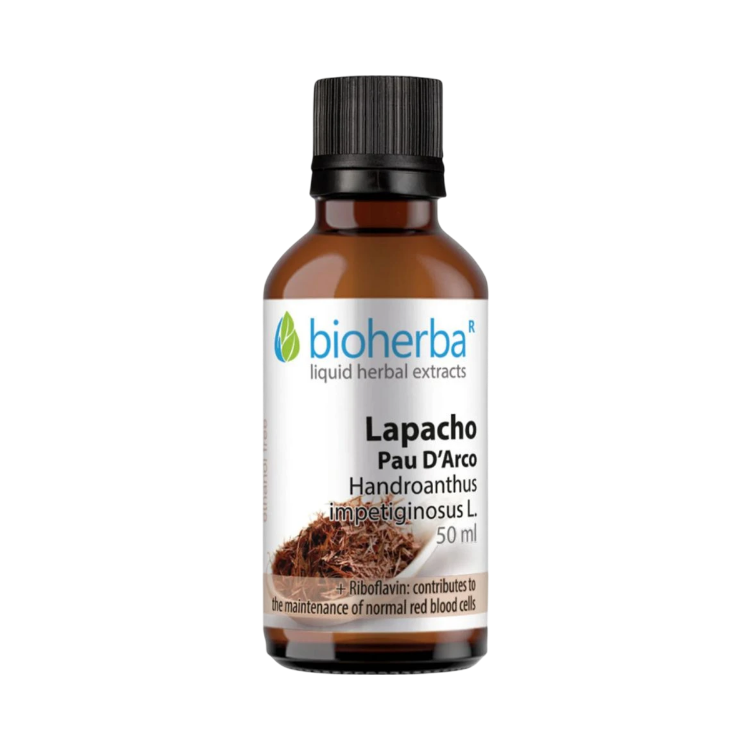 Obrázok z Pau D’Arco (Lapacho) kvapky – tinktúra – 50 ml – Bioherba