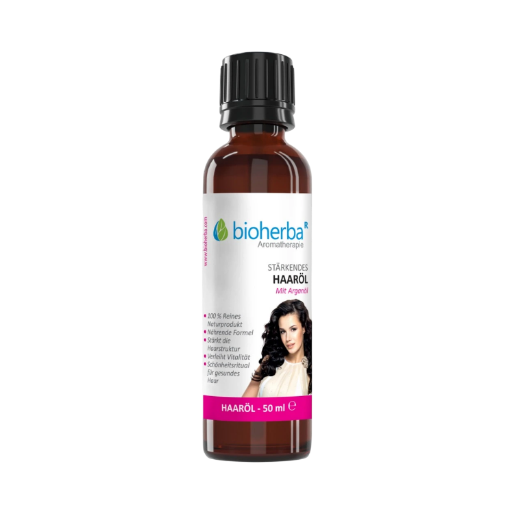 Obrázok z Posilňujúci vlasový olej s arganom – 50 ml – Bioherba