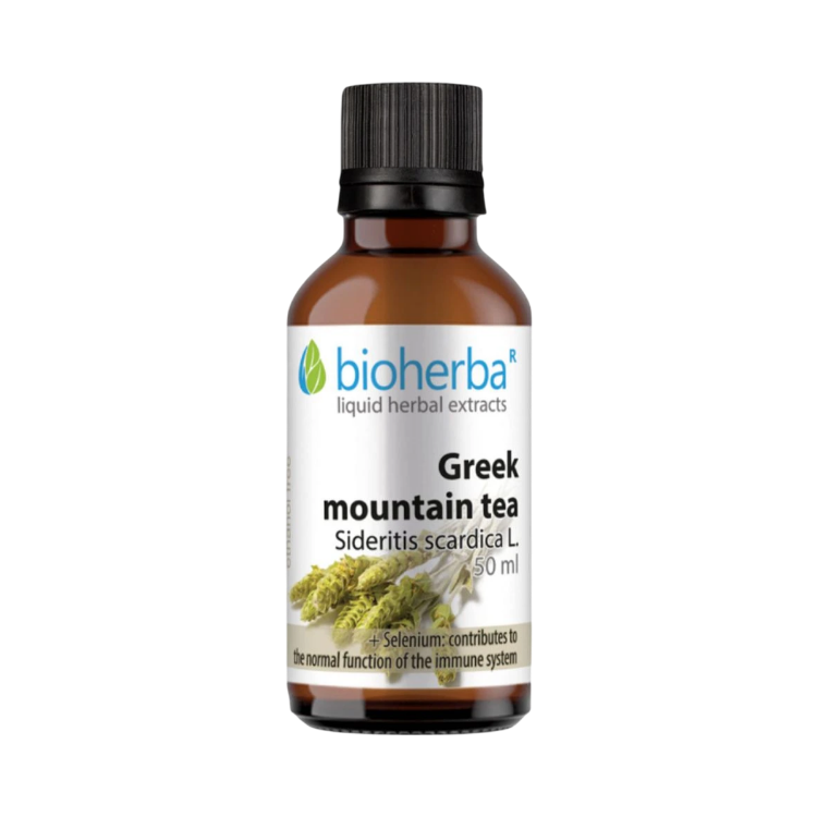 Obrázok z Grécky horský čaj (Ránhoj horský) kvapky – tinktúra – 50 ml – Bioherba