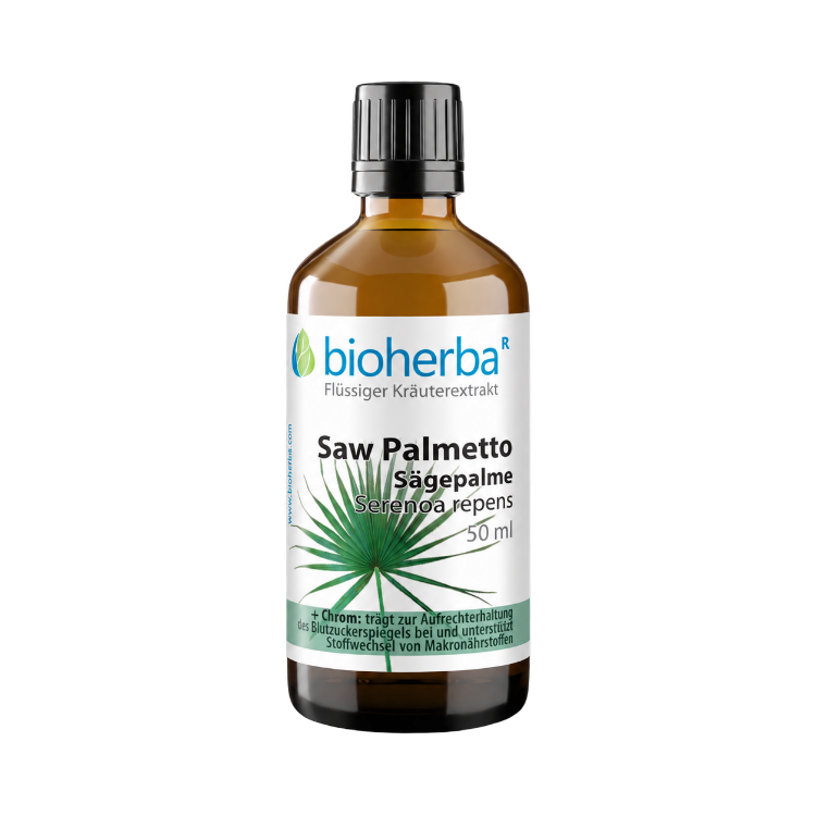 Obrázok z Serenoa plazivá kvapky – tinktúra – 50 ml – Bioherba