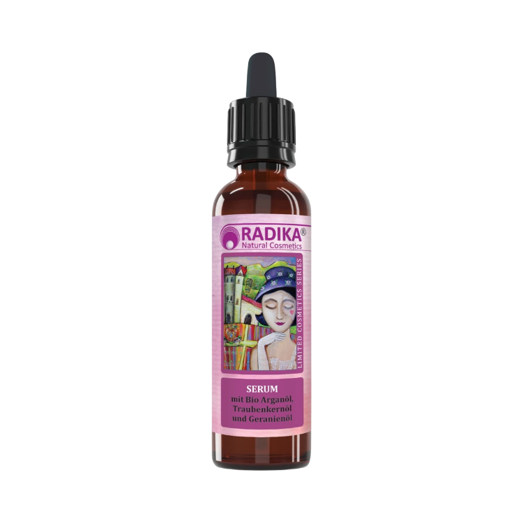 Obrázok z Sérum s bio arganovým olejom, hroznovým olejom a gerániom – 50 ml – Bioherba