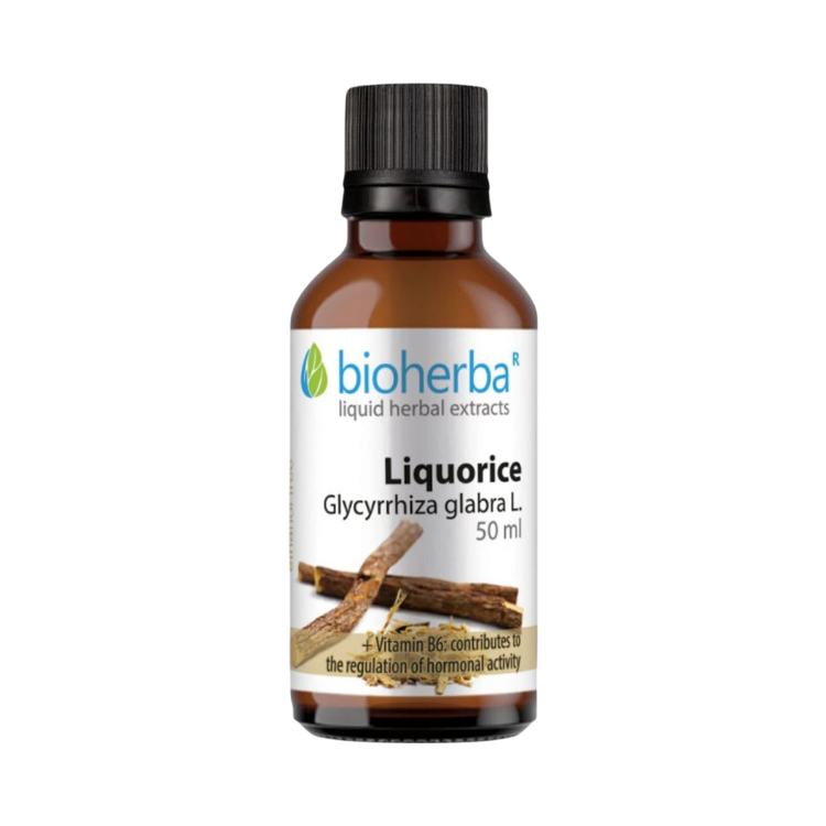 Obrázok z Sladké drievko kvapky – tinktúra – 50 ml – Bioherba