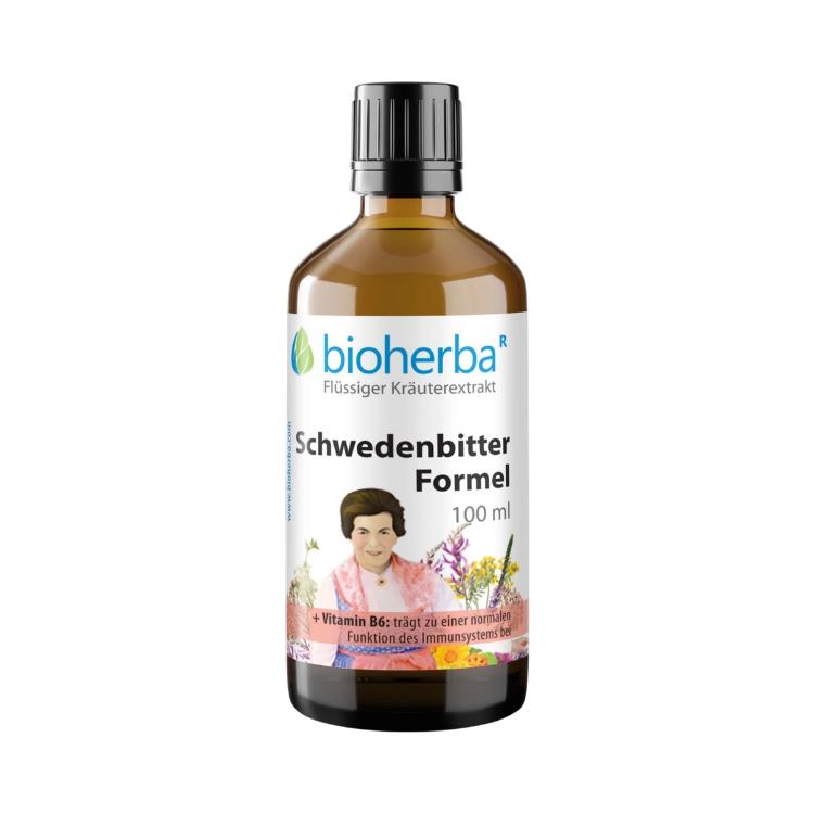 Obrázok z Švédske kvapky – tinktúra – 100 ml – Bioherba