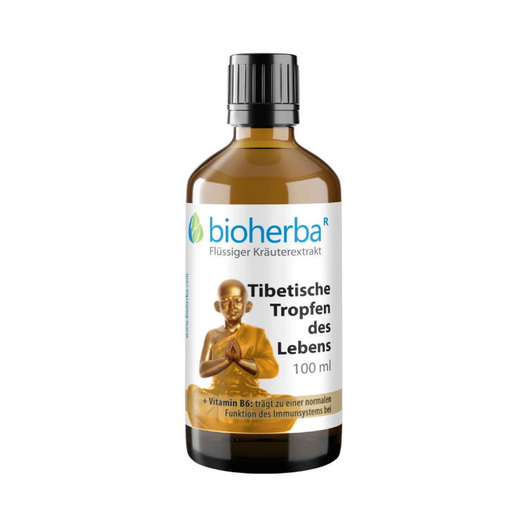 Obrázok z Tibetské kvapky života – tinktúra – 100 ml – Bioherba