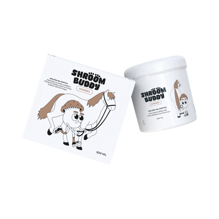 Obrázok z Balzam na kopytá HORSES – Shroom Buddy