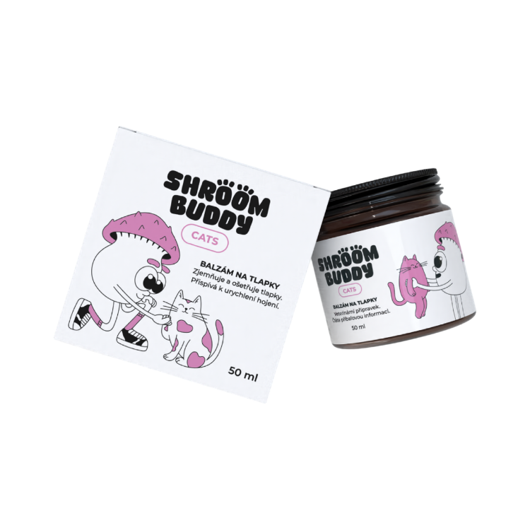Obrázok z Balzam na labky CATS – Shroom Buddy