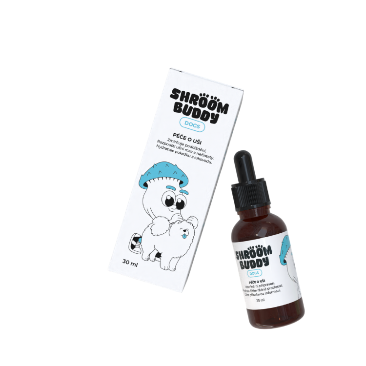 Obrázok z Kvapky do uší DOGS – Shroom Buddy