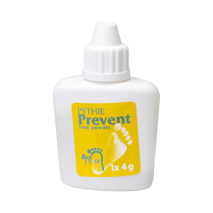 Obrázok z Púdrový zásyp na nohy a obuv Prevent Foot Powder – 4 g – Biodeur